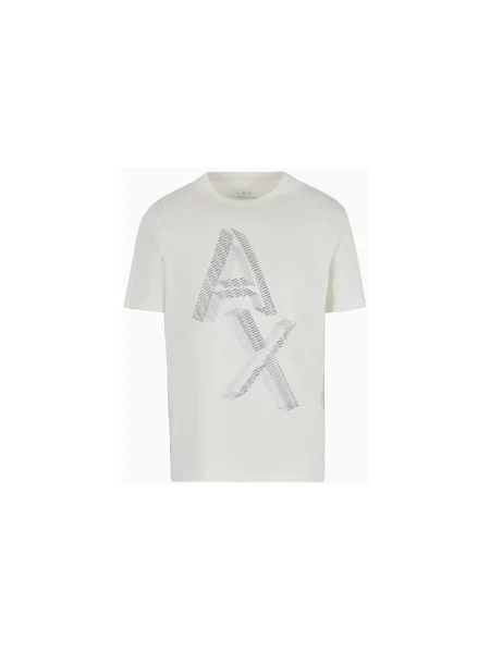 Tricou Eax alb