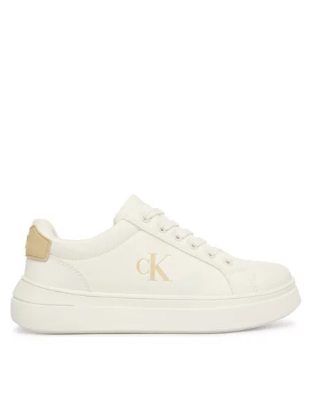 Superge Calvin Klein Low Cut Lace Up bela