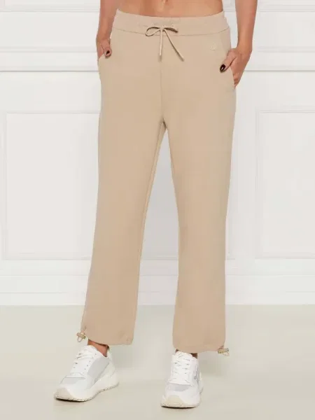 BOSS pantaloni de trening uni bej