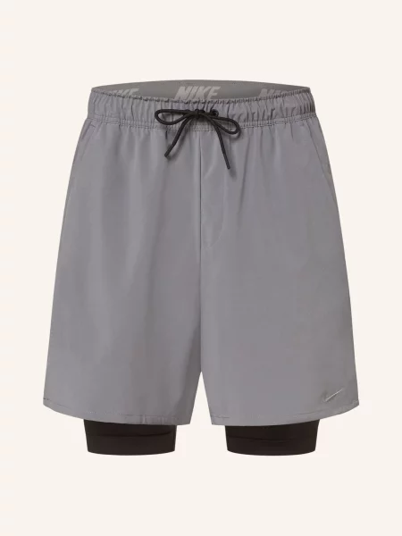 Šortky Nike Unlimited Dri-Fit 7" smoke grey/dark smoke grey/smoke grey šedé