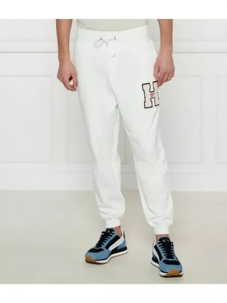 Tommy Jeans Pantaloni de trening alb
