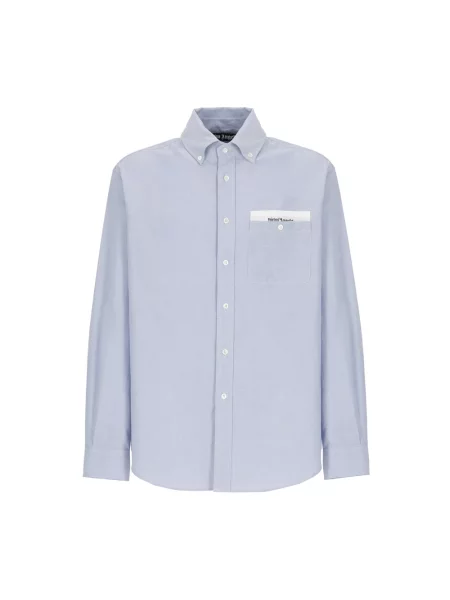 Koszula Palm Angels casual niebieska
