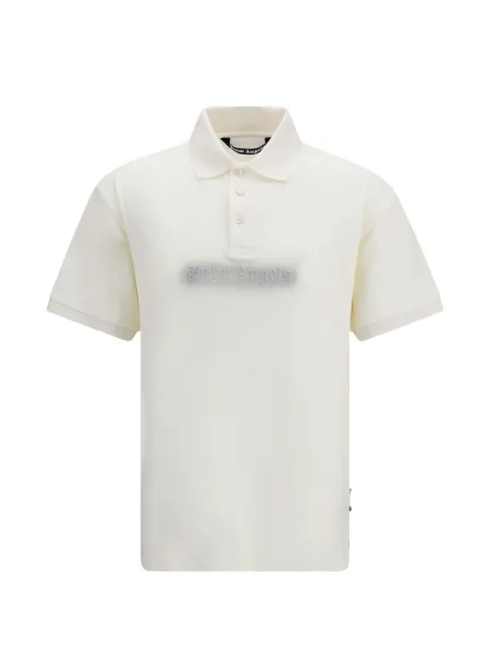 Tricou polo Palm Angels cu autograf