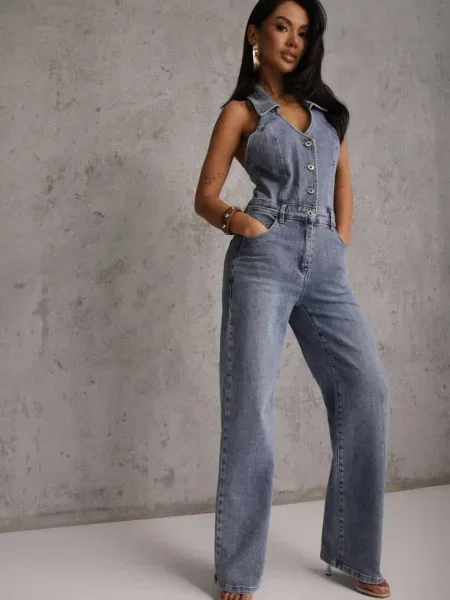 Salopetă Edaviann albastră