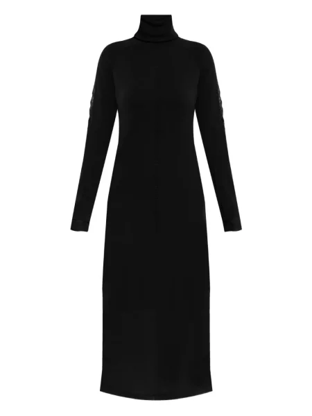 Rochie Y-3 plasă de costum negru