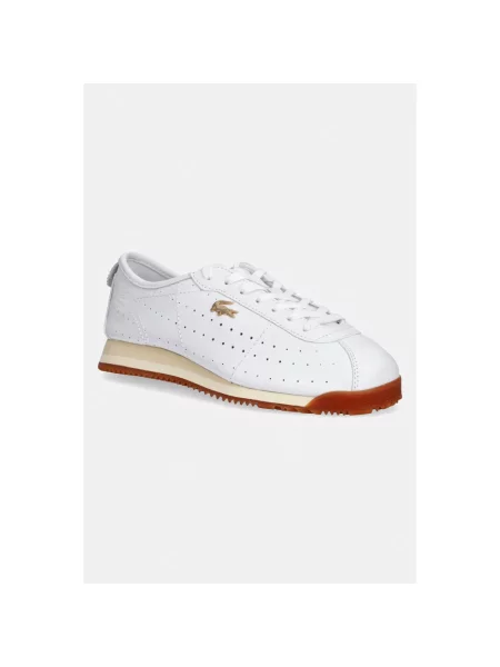 Sneakersy Lacoste skórzane białe