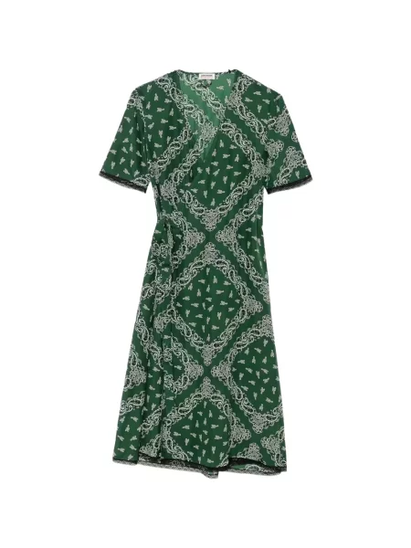 Rochie Zadig&voltaire cu imagine verde