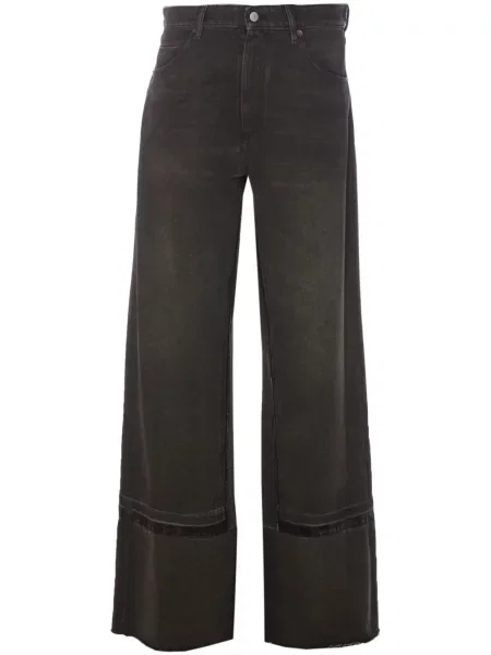 Blugi evazați Mm6 Maison Margiela negru