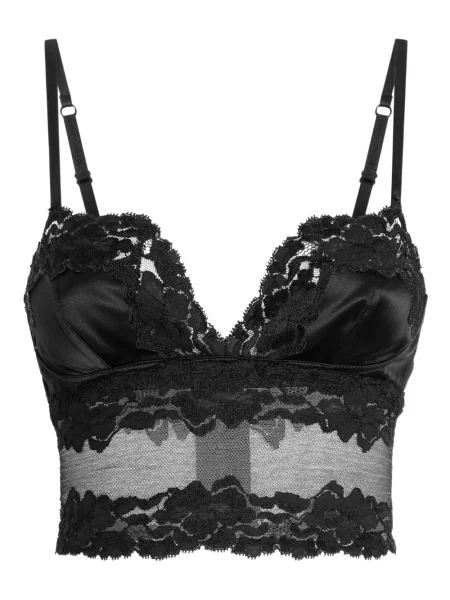 Sutien Dolce & Gabbana din satin negru