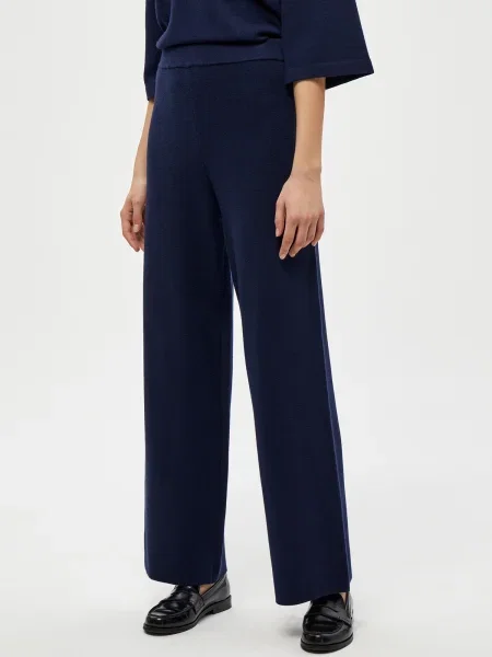 Peppercorn Pantaloni Rosalia bleumarin