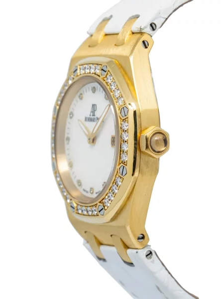 Diamant ceas Audemars Piguet Pre Owned alb