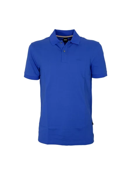 Koszulka polo Hugo Boss niebieska