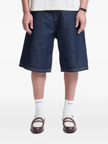 Pantaloni scurți din denim Reternity albastru