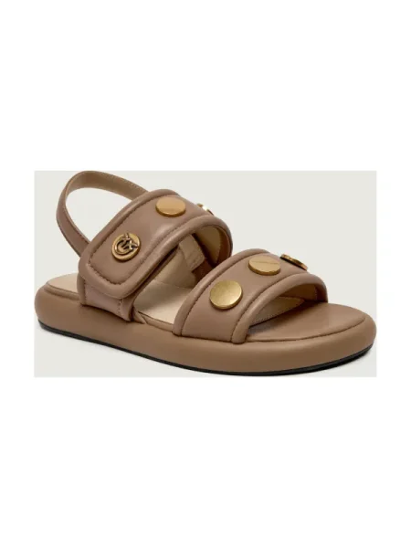 Pinko De piele sandale FIONA 01 bej