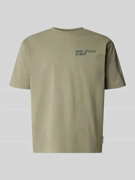 T-shirt o kroju relaxed fit z czystej bawełny Marc O'polo Denim