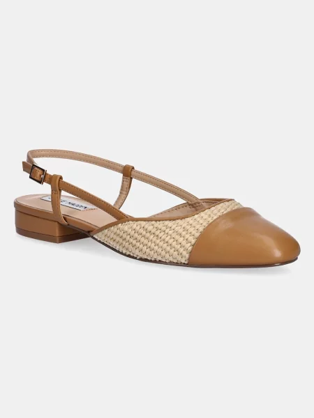 Балеринки Steve Madden Belinda с отворена бежово