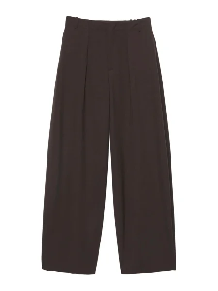 Pull&Bear Pantaloni cutați închis maro