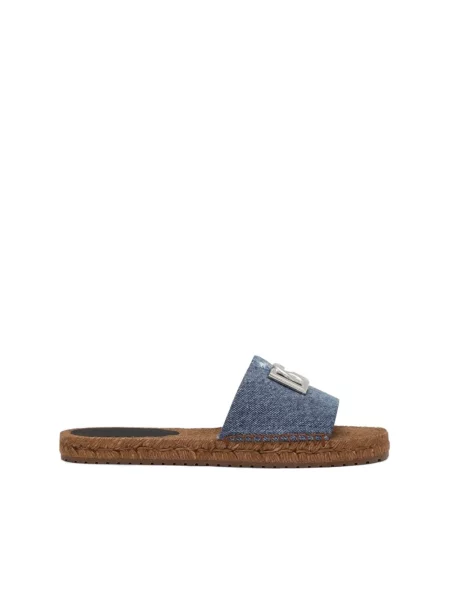 Klapki Dolce And Gabbana niebieskie