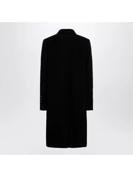 Płaszcz Rick Owens wełniany czarny