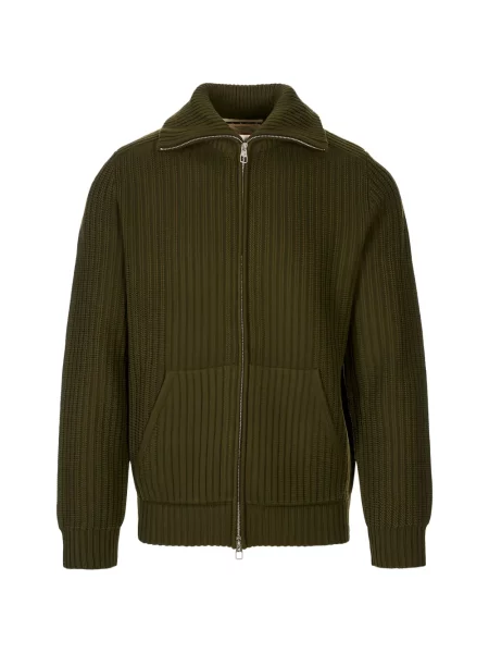 Cardigan Montecore tricotate verde