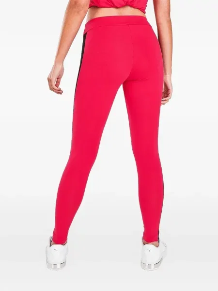 Leggings Puma cu dungi roz