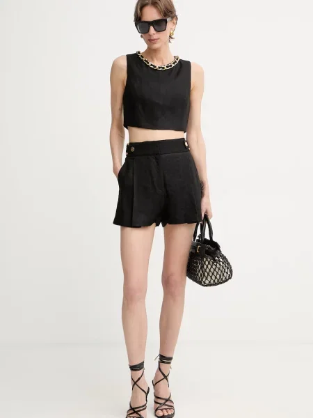 Top Elisabetta Franchi negru
