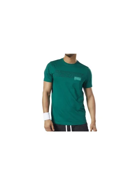 Tričko Reebok Sport zelená
