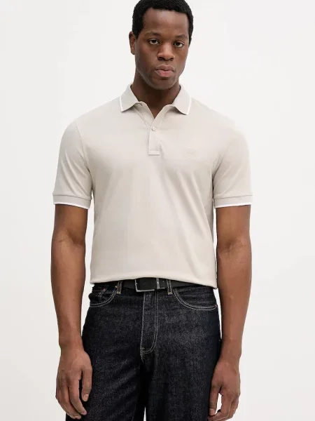 Риза Boss Orange бежово