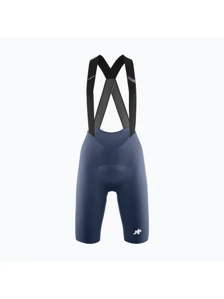 Pantaloni scurți de ciclism pentru femei ASSOS Dyora R Bib Shorts W secret blue albastru