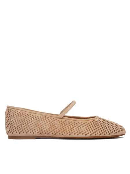 Baleríny LAUREN RALPH LAUREN béžové