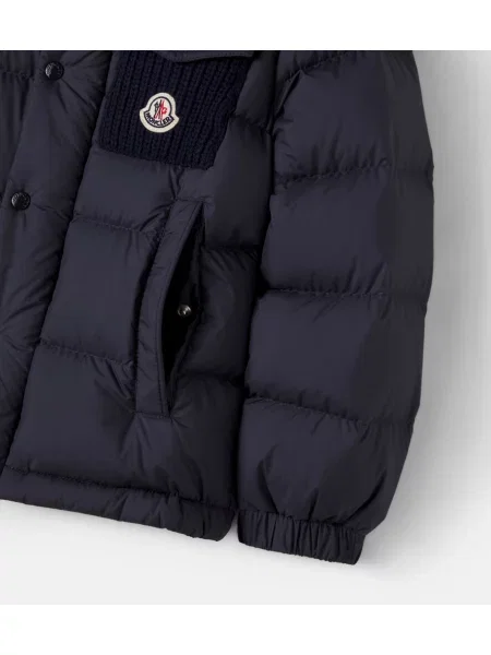 Gyerek pehelydzseki Moncler Enfant kék