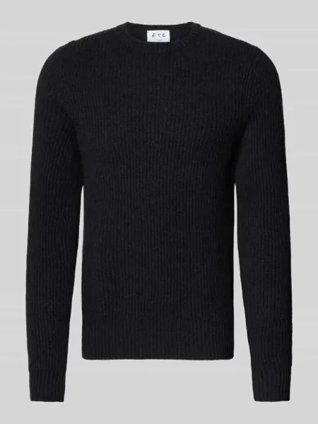 Sweter z dzianiny z kaszmiru z okrągłym dekoltem Ftc Cashmere
