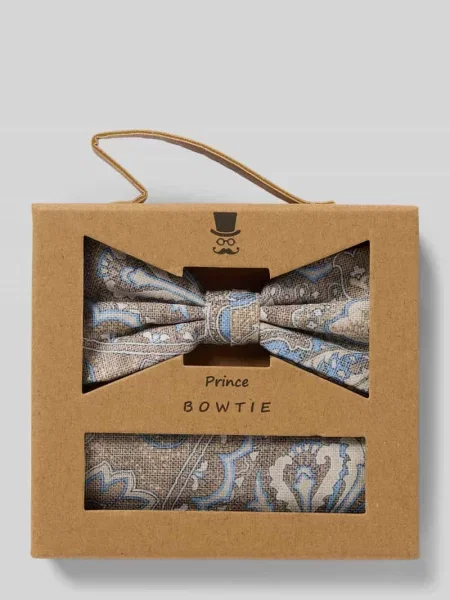 Krawat Prince Bowtie beżowy