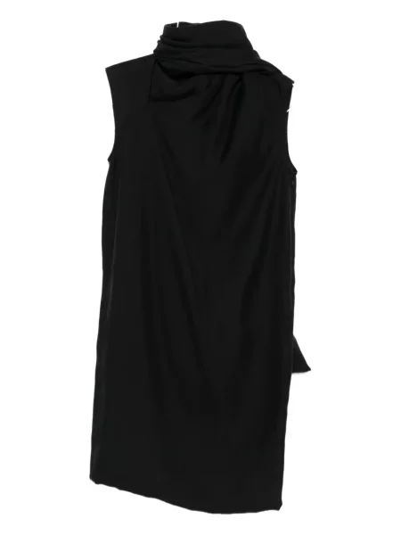 Rochie fără mâneci Toteme fără mâneci de costum negru