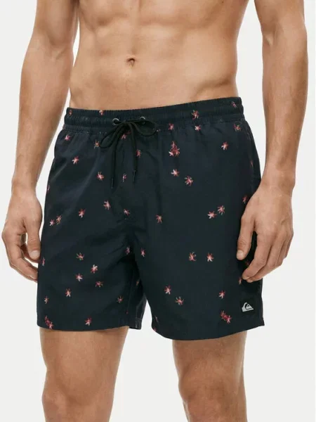 Quiksilver Σορτς κολύμβησης Everyday Printed Volley 15 μαύρο