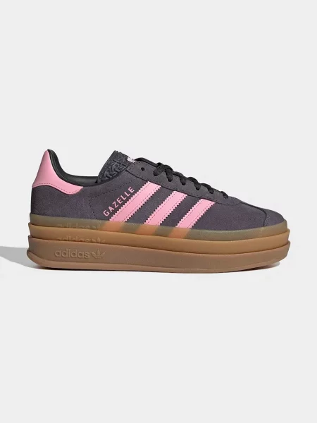Sneakerși Adidas Gazelle din piele violet
