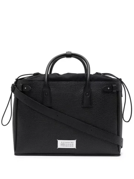 Geantă Maison Margiela din piele negru