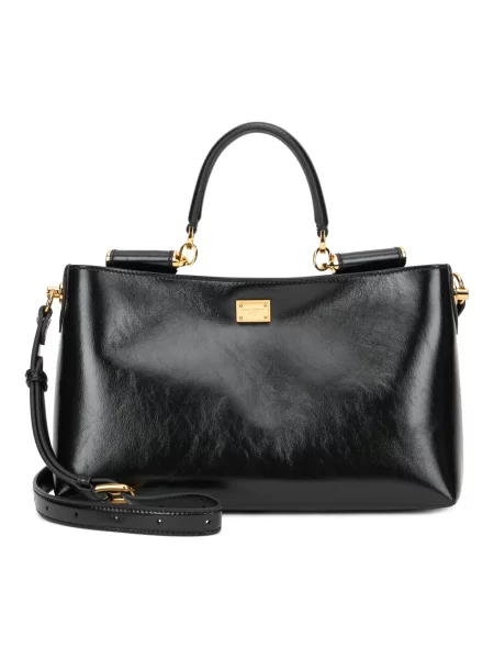 Torebka Dolce And Gabbana skórzana czarna
