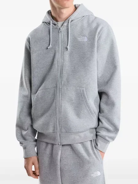 Hanorac cu glugă The North Face gri