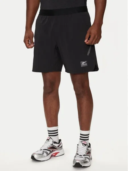 Reebok Pantaloni scurți sport Certified Strength+Short negru