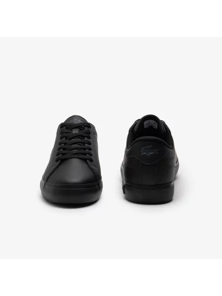 Lacoste Skórzane Sneakersy Powercourt czarny