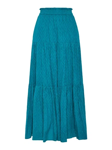 Funky Buddha Fustă petrol verde