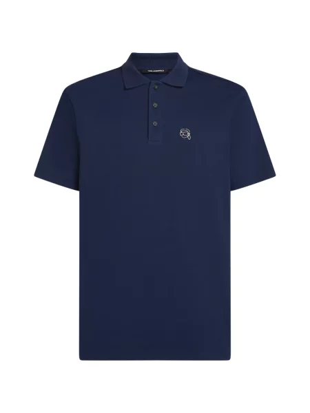 Polo Karl Lagerfeld albastru