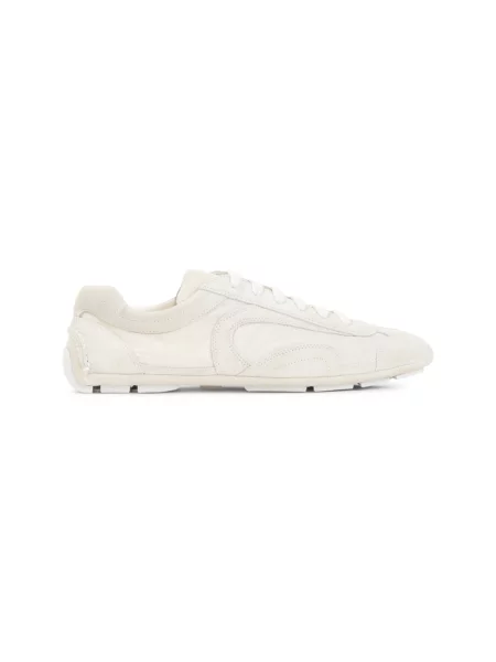 Sneakersy Prada skórzane białe