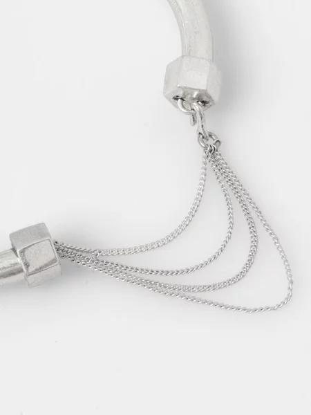 AllSaints браслет металевий без каменю