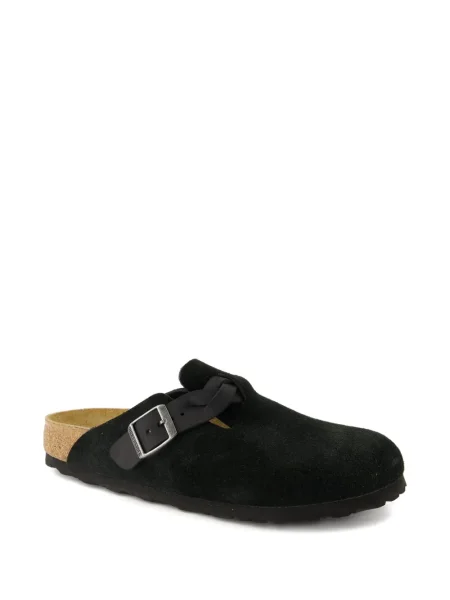Papuci tip mules Birkenstock negru