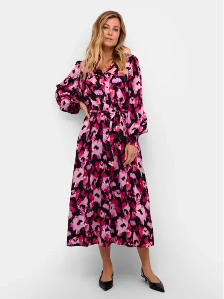 Kaffe Сукня-сорочка Pollie рожевий