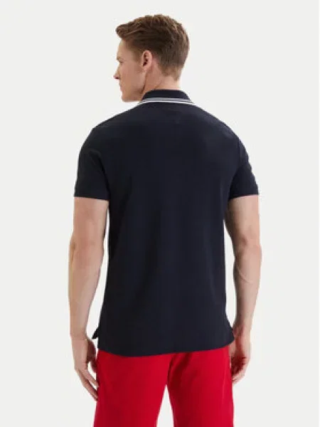 Tommy Hilfiger Polo marškinėliai Badge Tamsiai mėlyna