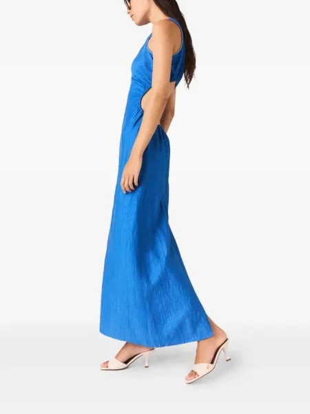 Rochie Maje de in cu spatele deschis albastru