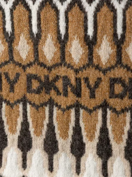 Šál Dkny hnědý